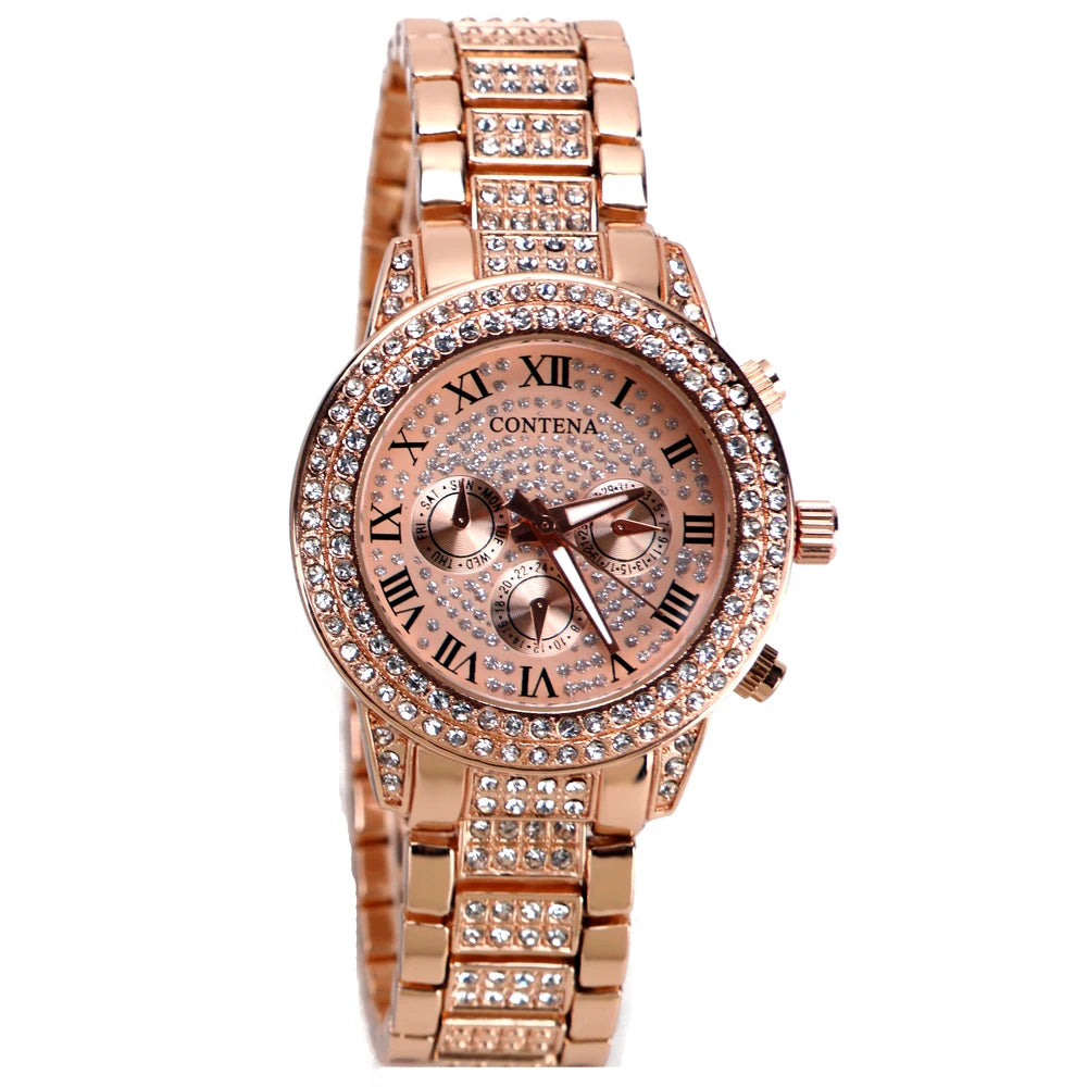 Reloj de pulsera de cuarzo en diferentes colores