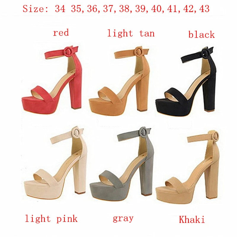 Sandalias negras 13 cm