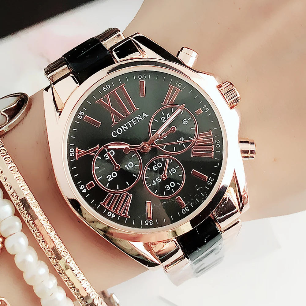 Reloj de pulsera de cuarzo en diferentes colores