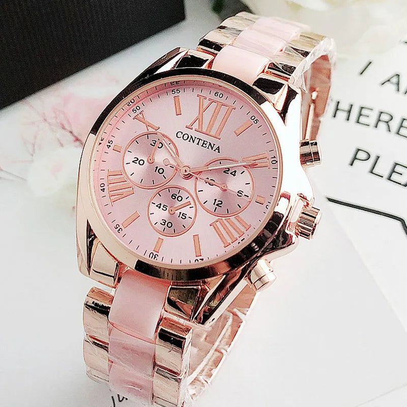 Reloj de pulsera de cuarzo en diferentes colores