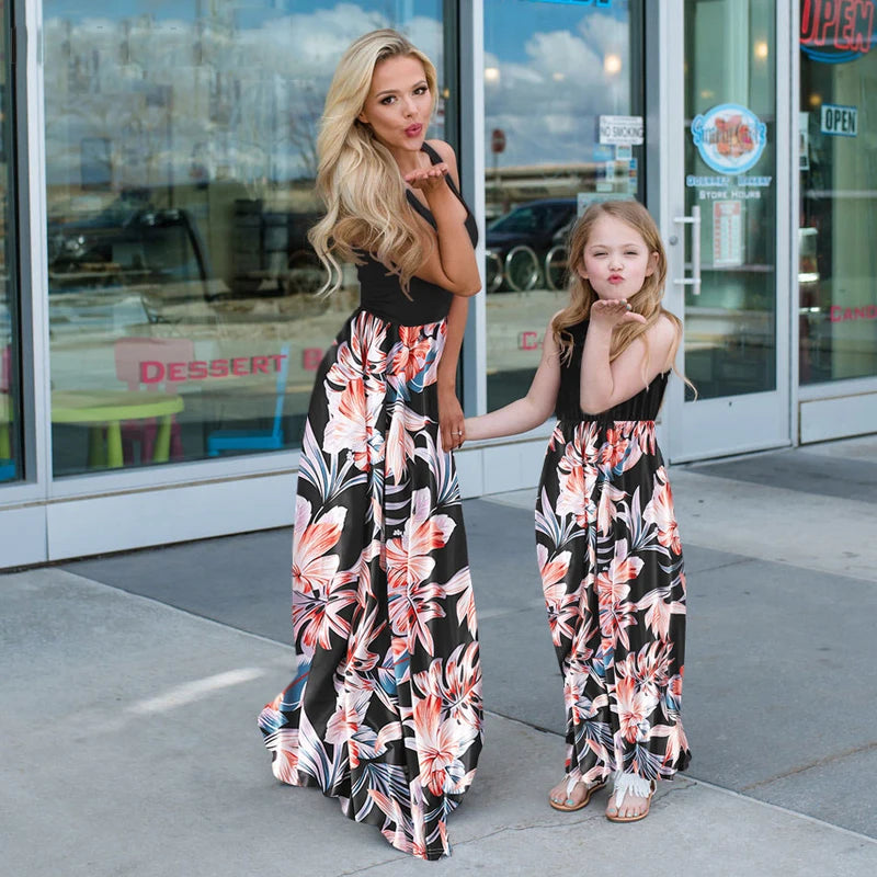 Vestido para madre e hija