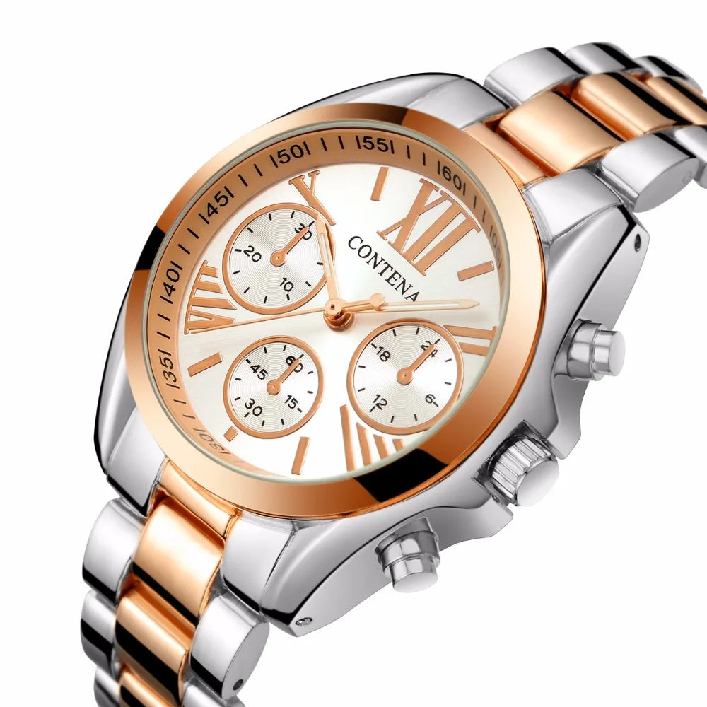 Reloj de pulsera de cuarzo en diferentes colores