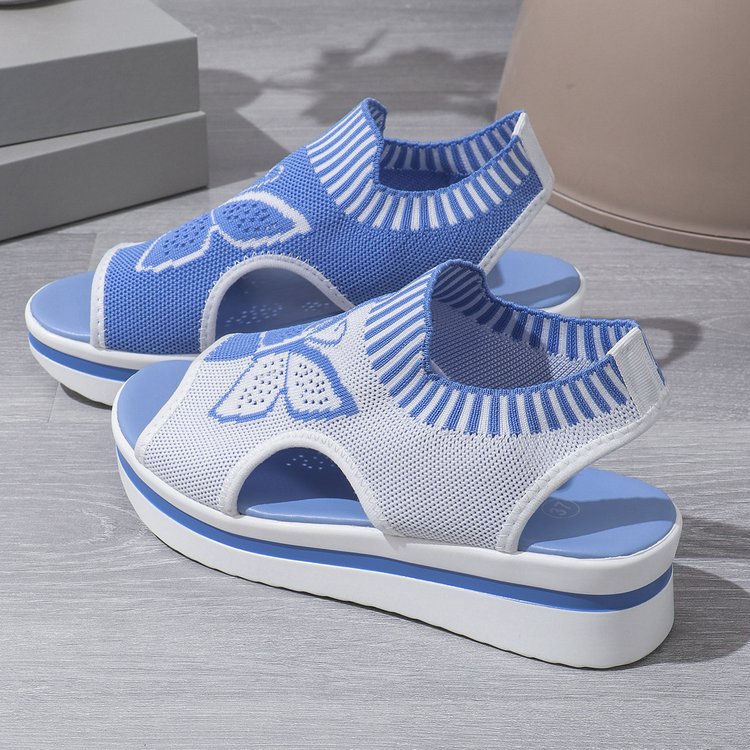 Sandalias deportivas mariposa
