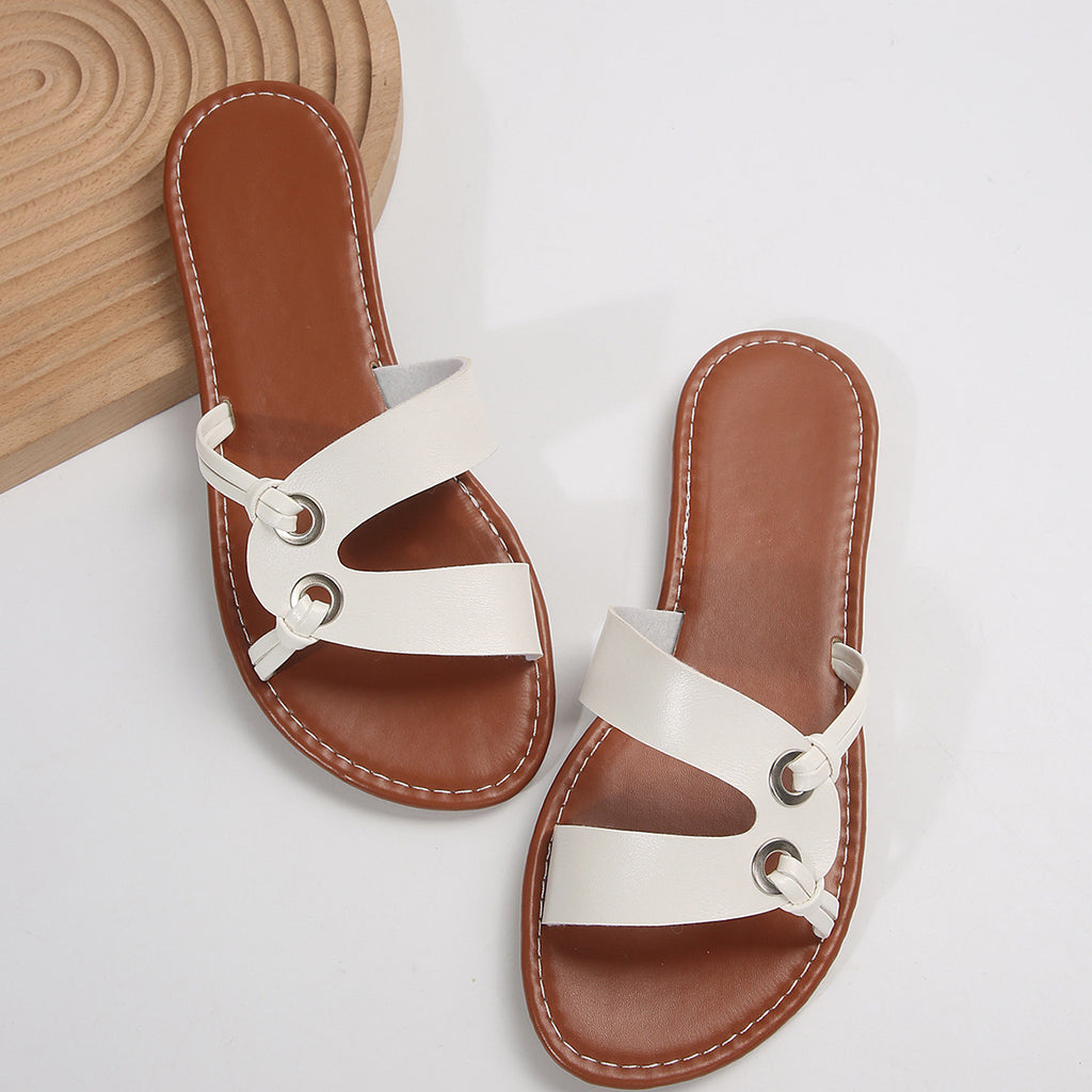 Sandalias de dos nudos