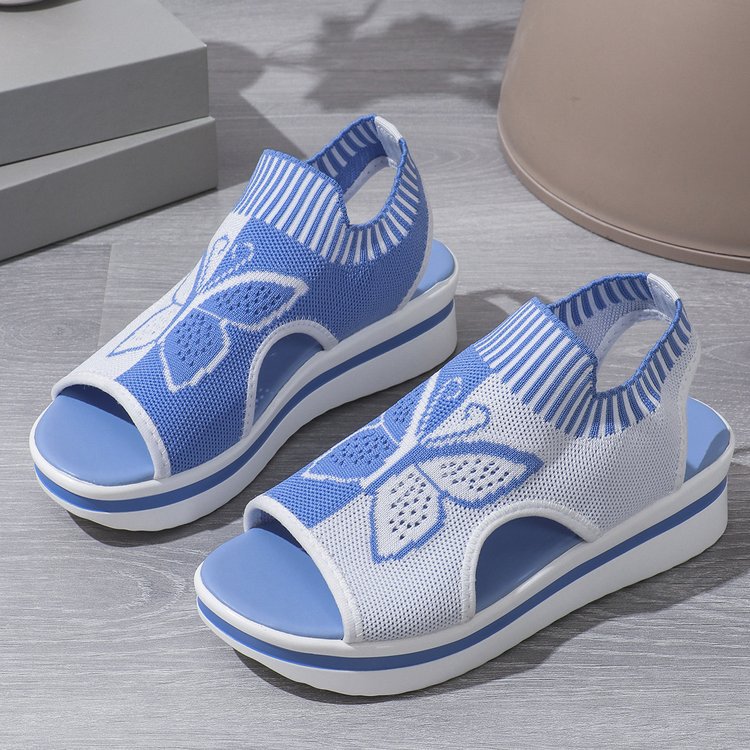 Sandalias deportivas mariposa