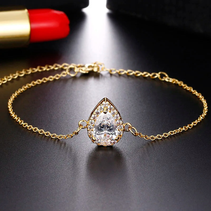 Conjunto de joyería nigeriana con circonita