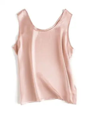 Camiseta básica de seda de SuyaDream.