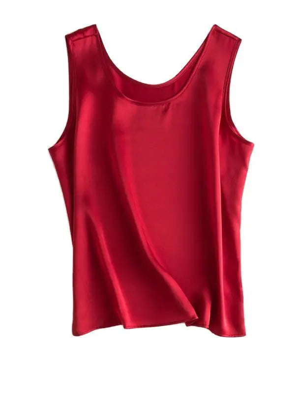 Camiseta básica de seda de SuyaDream.