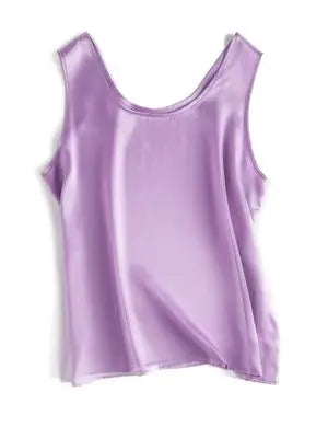Camiseta básica de seda de SuyaDream.