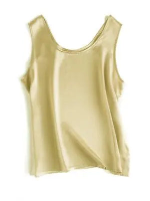 Camiseta básica de seda de SuyaDream.