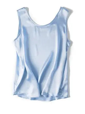 Camiseta básica de seda de SuyaDream.