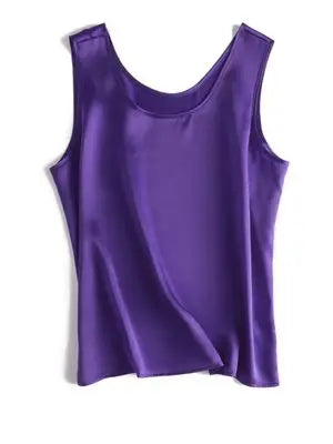 Camiseta básica de seda de SuyaDream.