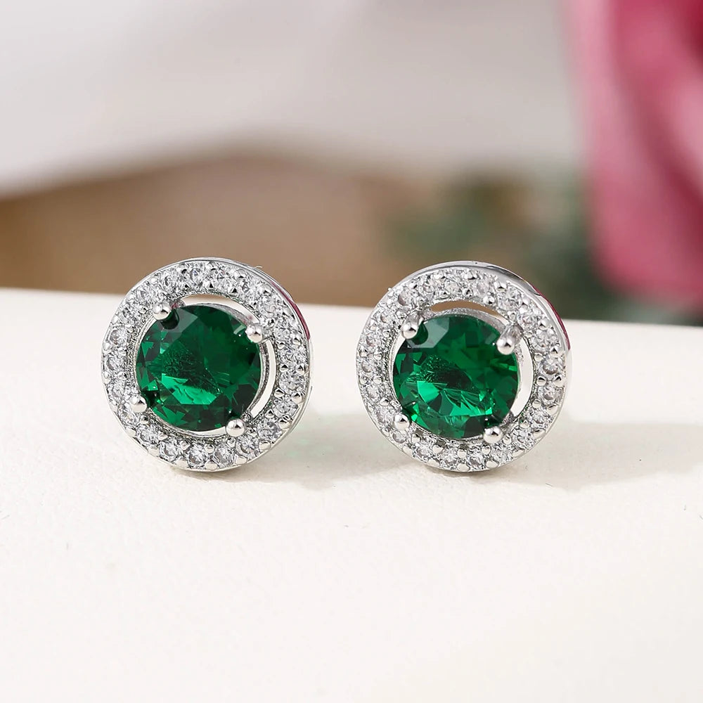 Conjunto de joyería nigeriana con circonita