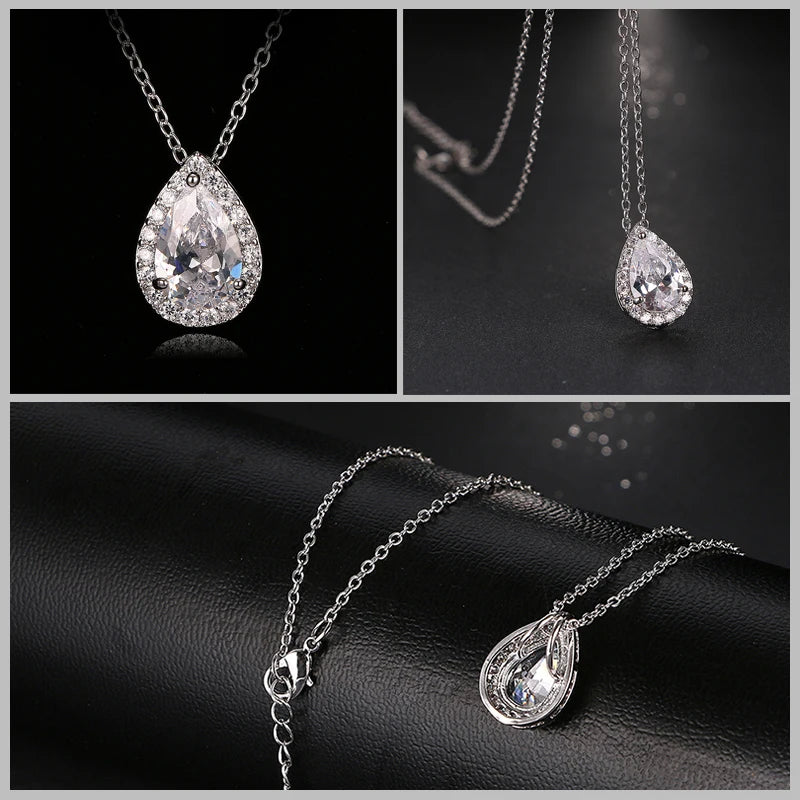 Conjunto de joyería nigeriana con circonita