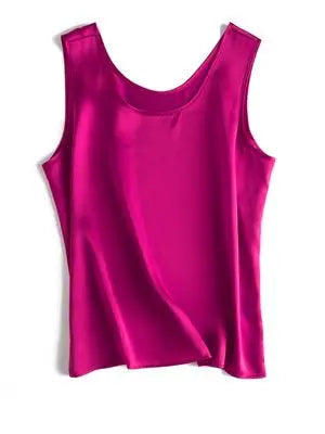 Camiseta básica de seda de SuyaDream.