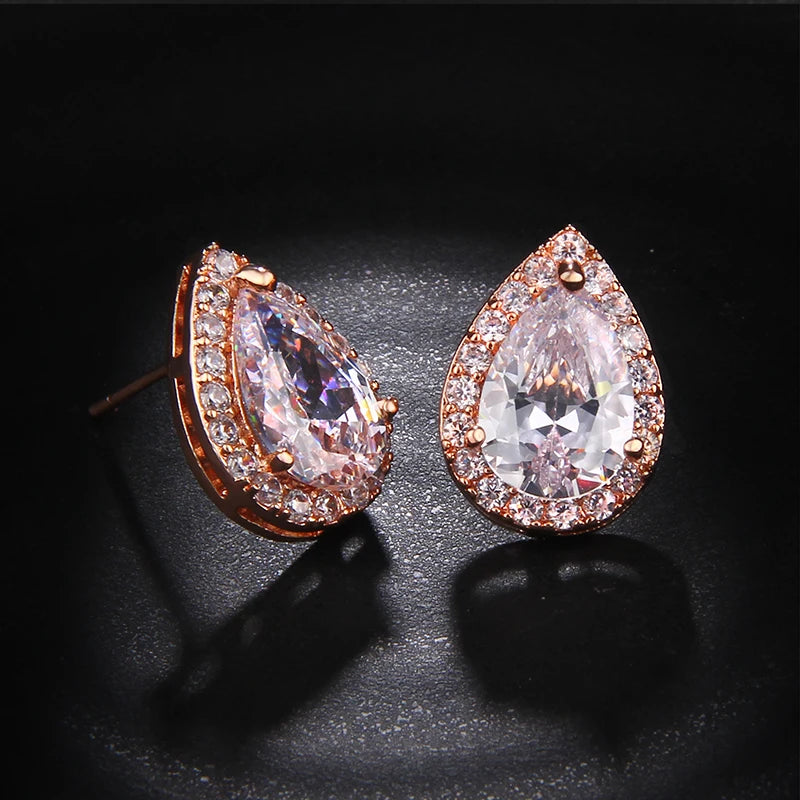 Conjunto de joyería nigeriana con circonita